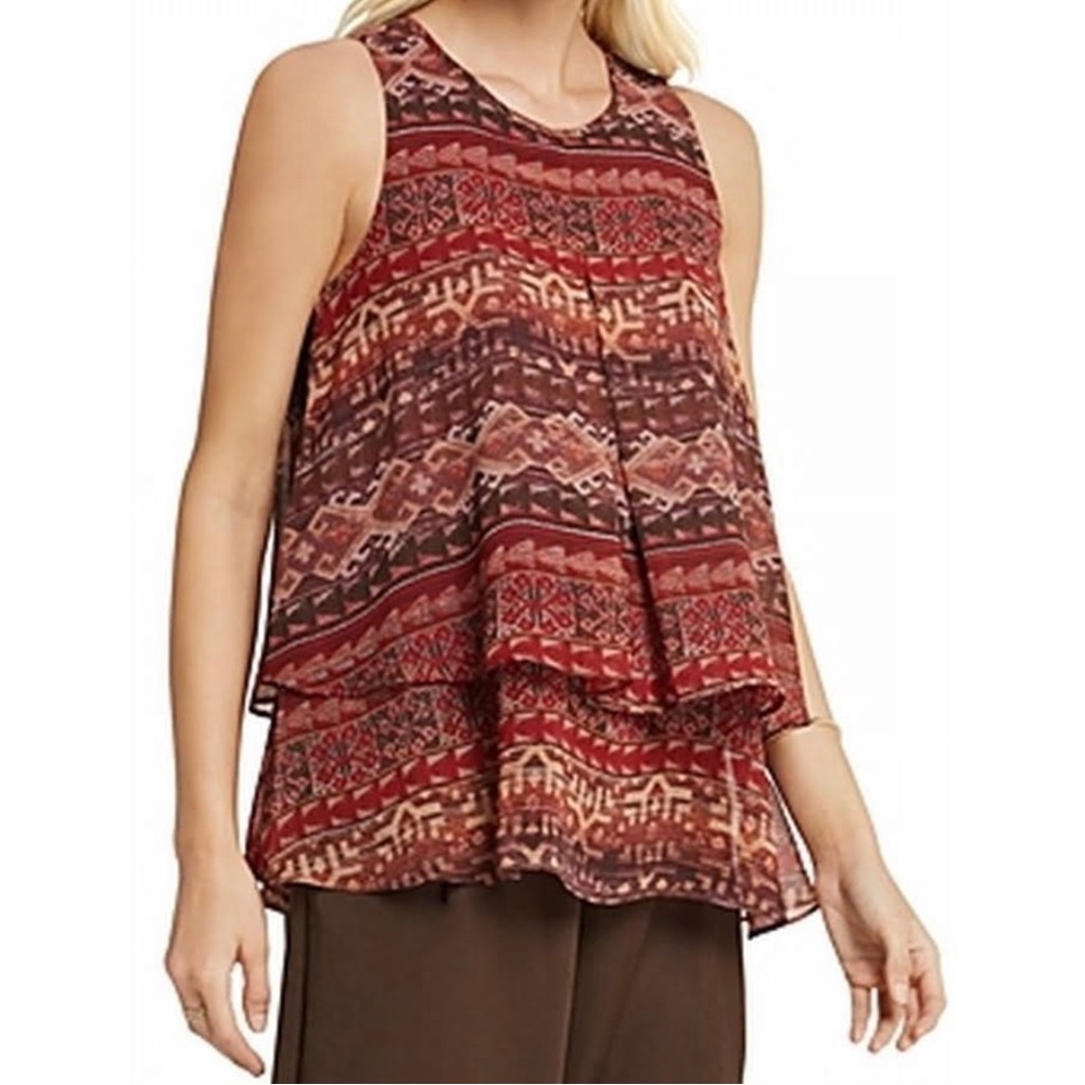 BCBGENERATION Aztec Print Blouse